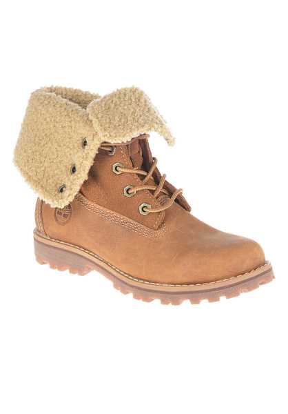 Online Store Timberland Authentics Waterproof Shearling 6 Inch - Marrone Bambini A Buon Mercato Stivali (H5212)
